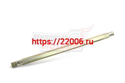 Вал ведущий Тайга голый (С40200005) (мелкий шлиц) Вал ведущий Тайга голый (С40200005) (мелкий шлиц)