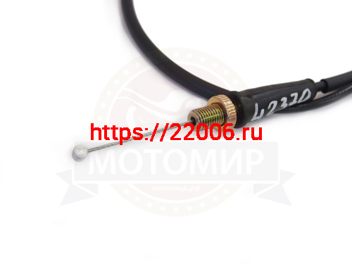Трос газа L-980мм, ход-110мм, Fighter125, прямой, резьба на 10 мм фото 2 Трос газа L-980мм, ход-110мм, Fighter125, прямой, резьба на 10 мм фото 2