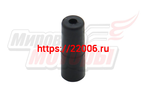 Наконечник оболочки троса переключения, пластик (D=4мм) Наконечник оболочки троса переключения, пластик (D=4мм)