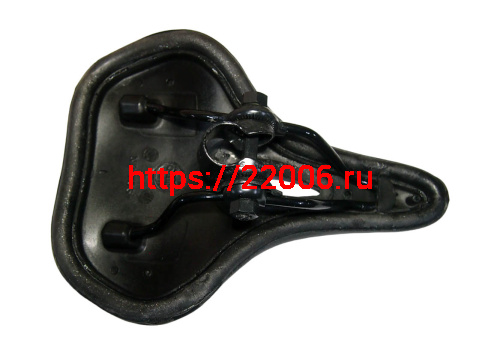 Сиденье вело 260х190мм, с вентиляцией без пружин, черное фото 2 Сиденье вело 260х190мм, с вентиляцией без пружин, черное фото 2