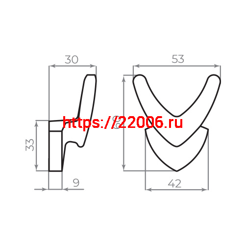 Крючок Ajax (Аякс) настенный MB-LM/K-003 SC матовый хром фото 7 Крючок Ajax (Аякс) настенный MB-LM/K-003 SC матовый хром фото 7