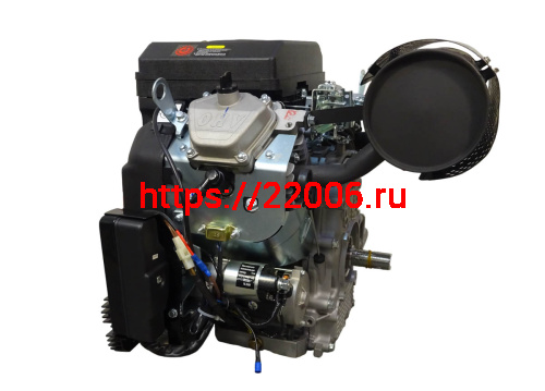 Двигатель LIFAN 27 л.c. 2V78F-2A PRO с катушкой освещения РУЧ+ЭЛЕК.СТАРТ 12В 20А 240Вт фото 5