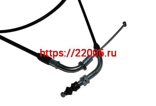 Трос газа L-1980мм, ход-100мм, скутер TRACER ADV (Е108) фото 2 Трос газа L-1980мм, ход-100мм, скутер TRACER ADV (Е108) фото 2
