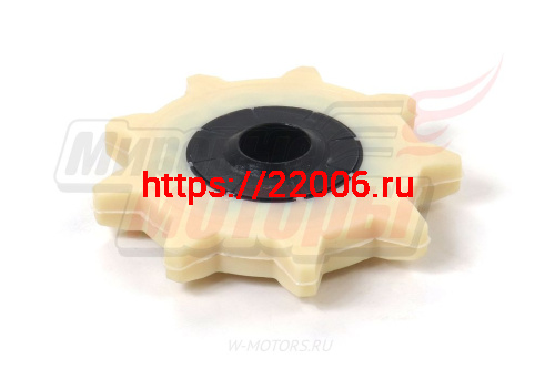 Звездочка направляющая (мягкая) со ступицей под 205 подшипник фото 2 Звездочка направляющая (мягкая) со ступицей под 205 подшипник фото 2