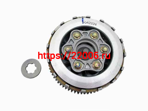 Барабан (корзина) сцепления в сб. 172FMM (CB250D-F) 70з Барабан (корзина) сцепления в сб. 172FMM (CB250D-F) 70з