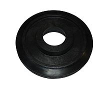 Колесо катка Буран, Тайга, Рысь, Буксировщик пласт. ф130х13 под 205 подшипник, с отверстием