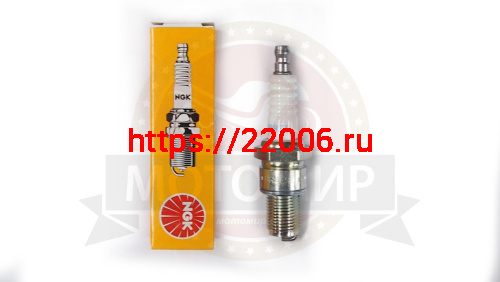 Свеча NGK BR8ES  (5422)  подходит на двигатель  172FMM (НАБОР)