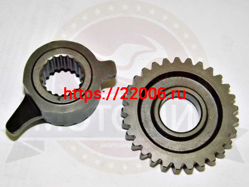 Храповик кикстартера CG125, 157FMI Хантер в сборе без шестерни и кикстартера фото 2 Храповик кикстартера CG125, 157FMI Хантер в сборе без шестерни и кикстартера фото 2