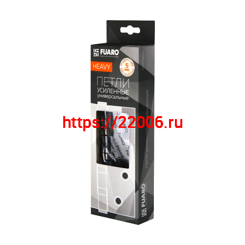 Петля Fuaro (Фуаро) универсальная HEAVY IN4400U CP (хром) 100х75х3 мм фото 2 Петля Fuaro (Фуаро) универсальная HEAVY IN4400U CP (хром) 100х75х3 мм фото 2